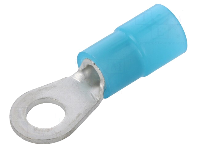 Uiteinde: oog; M4; Ø: 4,3mm; 1÷2,5mm2; klemmen; voor draad; vertind Uiteinde: oog; M4; Ø: 4,3mm; 1÷2,5mm2; klemmen; voor draad; vertind